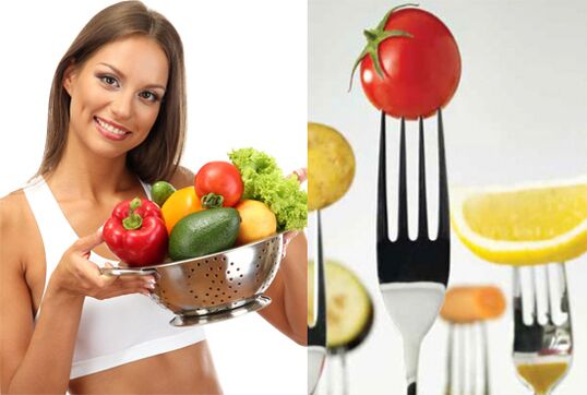фрукты и овощи для похудения